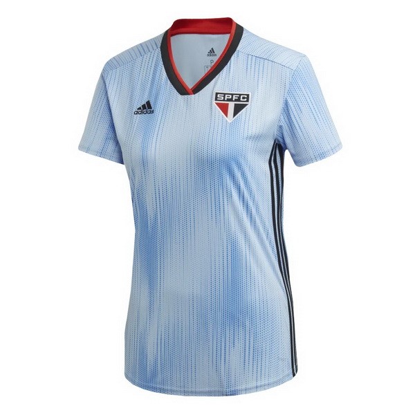 Tailandia Camiseta São Paulo Tercera equipo Mujer 2019-20 Azul
